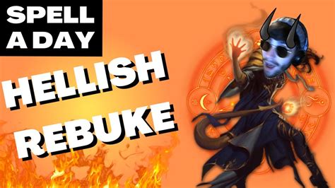 hellish rebuke 5e|hellish rebuke 5e tiefling.